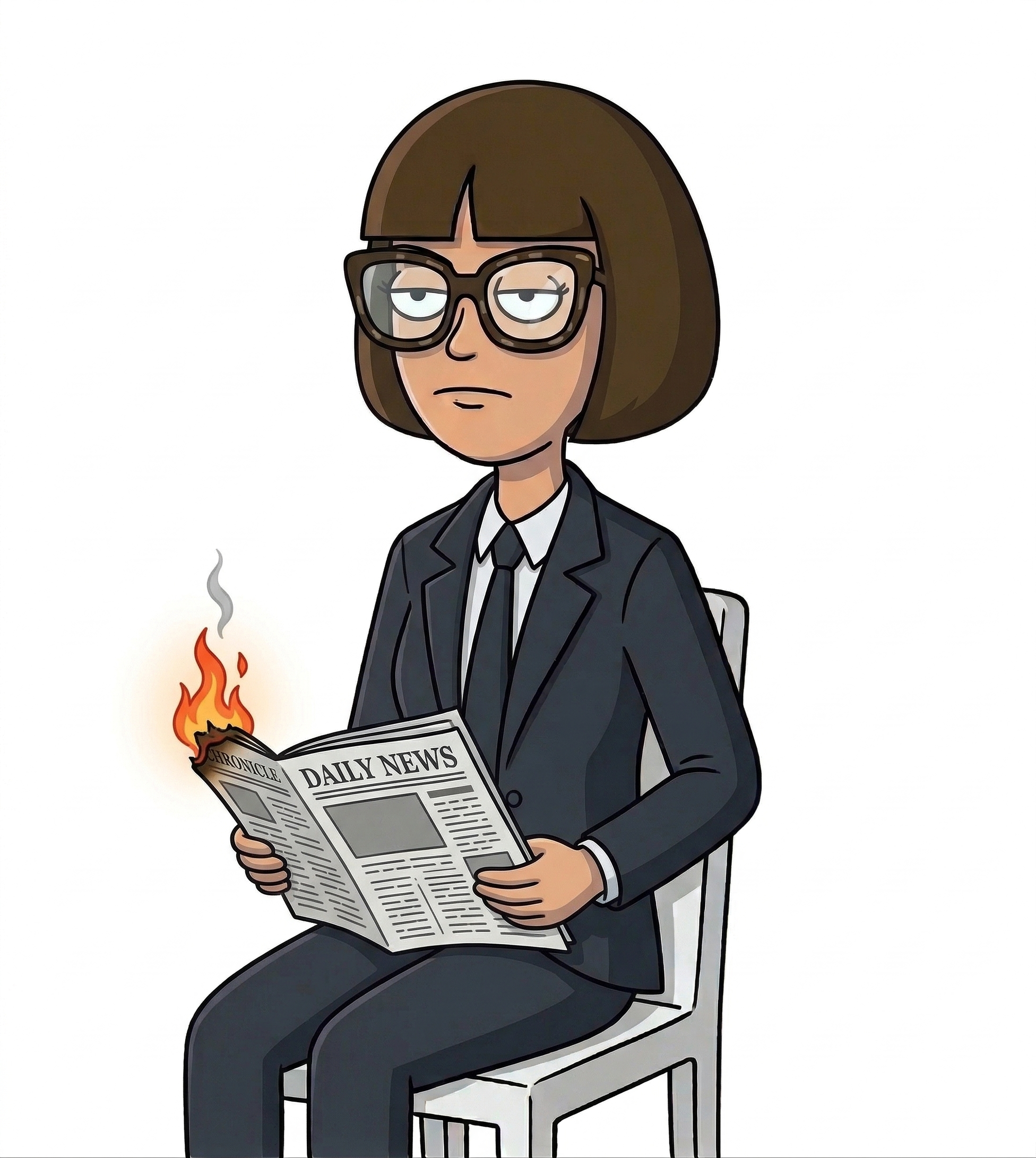 Cynical Sally roasts the news