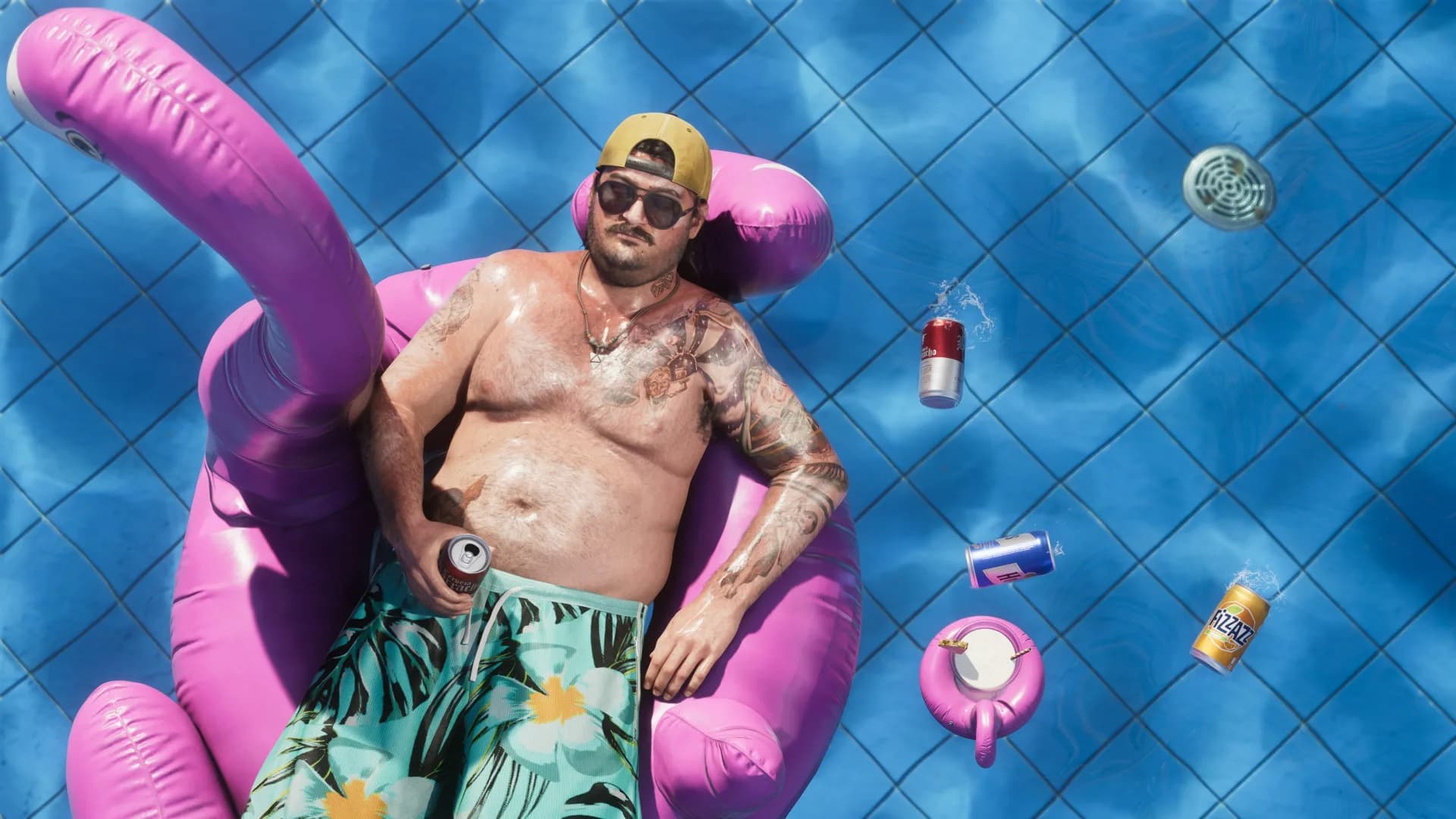 GTA VI official screenshot: Cal Hampton (shot 3)
