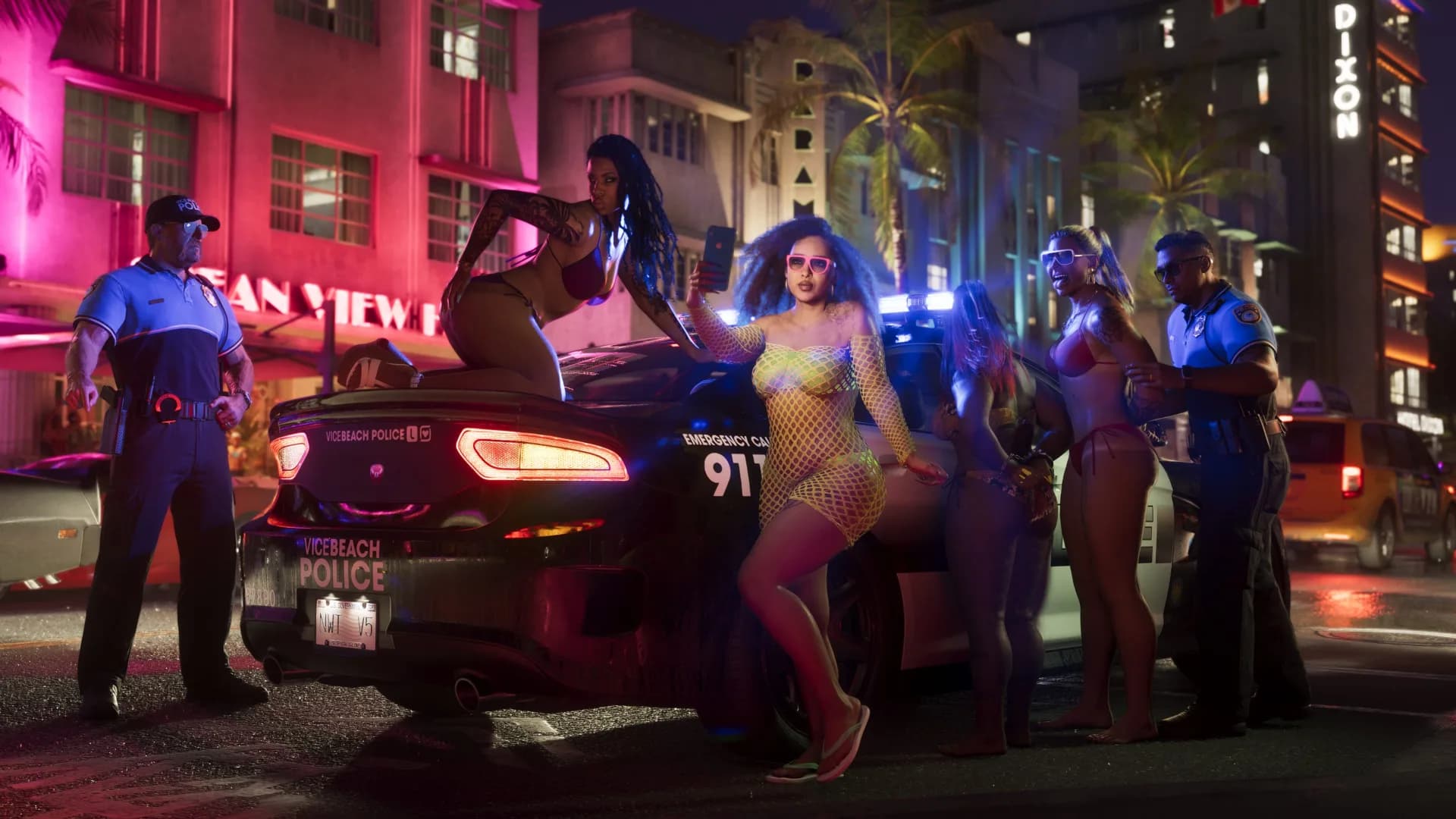 GTA VI official screenshot: Vice City (shot 6)